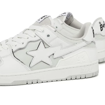 Bape SK8 Sta M2 White Detail Motion