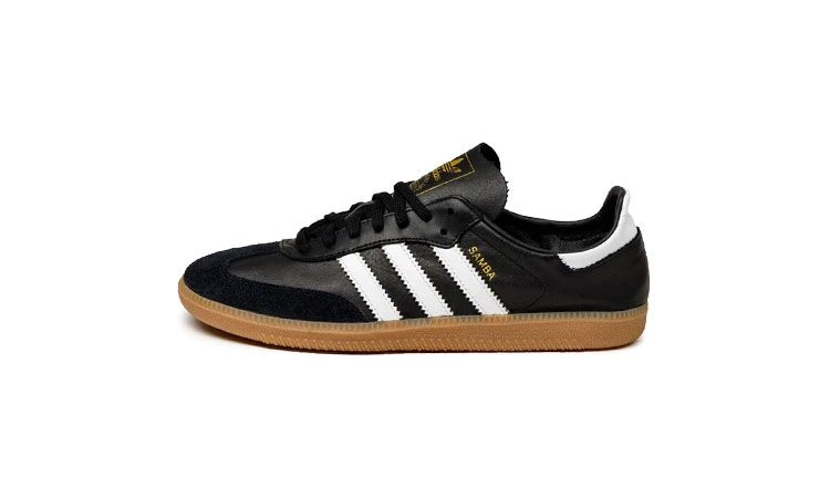 Adidas samba womens black best sale