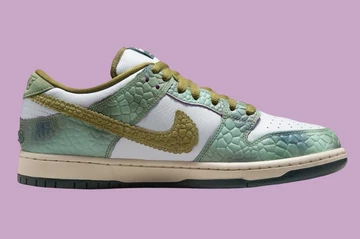 Alexis Sablone Nike SB Dunk Low Oil Green Innenseite