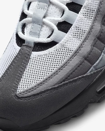 Nike Air Max 95 Jewel Swoosh Grey details toe box