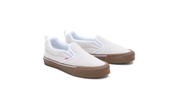 Vans Knu Slip On White Gum Paar