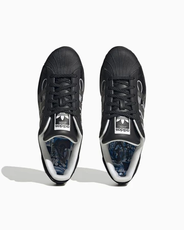 No Sleep Rave Club adidas Superstar - Oben