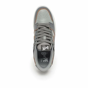 Bape SK8 Sta M2 Gray von Oben
