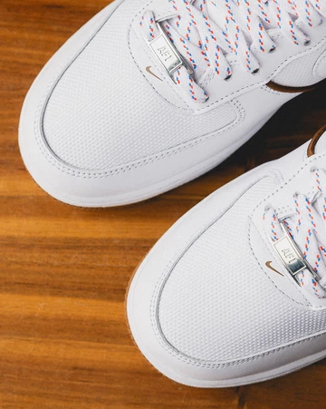 Air Force 1 LX Light British Tan Lookbook Detail Toebox