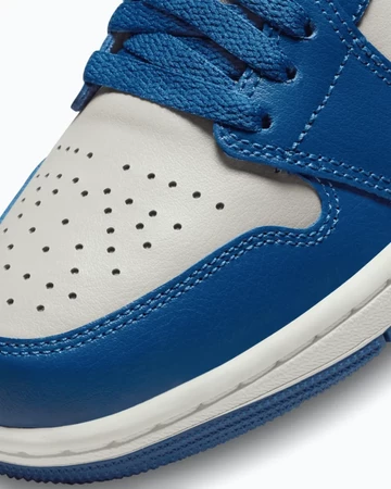 Jordan 1 Low French Blue Detail Toebox