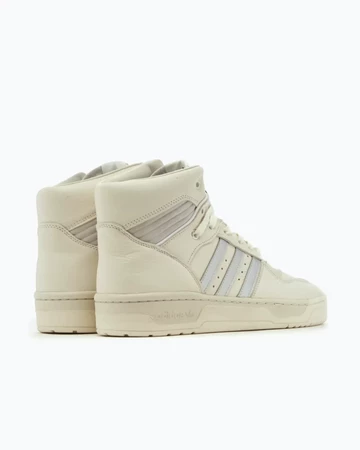 adidas Rivalry Consortium High White von Hinten