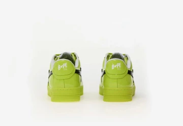 Bape Sta M2 Lack Yellow von hinten