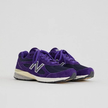Teddy Santis New Balance 990v4 Purple Suede - Paar