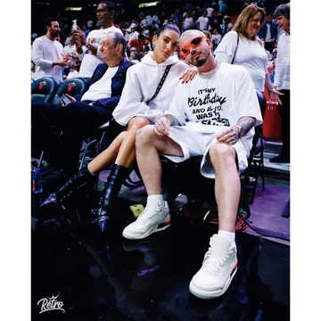 J Balvin Jordan 3 Medellin Sunset NBA Motion