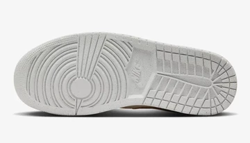 Jordan 1 Low Canvas Celestial Gold Sohle