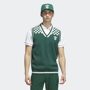 adidas Bogey Boys Pullunder by Macklemore Green with Logo