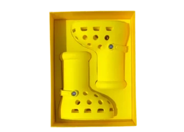 MSCHF Crocs Yellow Big Boot