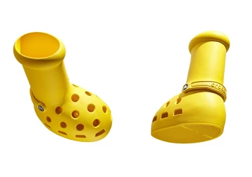 MSCHF Crocs Yellow Big Boot