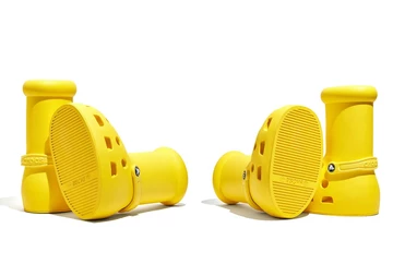 MSCHF Crocs Yellow Big Boot