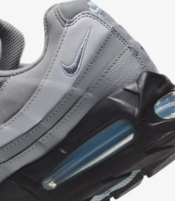 Nike Air Max 95 Cool Grey & Psychic Blue Detailbild