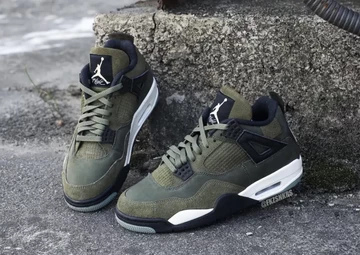 Jordan 4 Craft Medium Olive Motion Paar