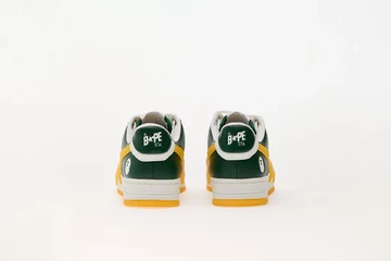 Bape Sta 2 M2 Green Yellow Paar Ferse