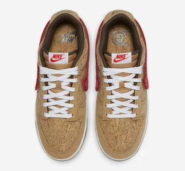 CLOT Nike Dunk Low Cork von oben