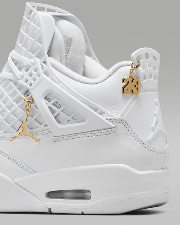 Jordan 4 NET White Detail hinterer Bereich
