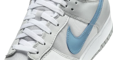 Dunk Low Silver Surfer Upper Closeup