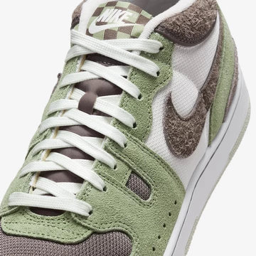 Nike Mac Attack Oil Green Detail Mittelfußbereich