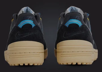 Union LA x Nike Field General Black von hinten