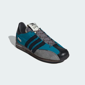 Song For The Mute adidas Country OG Pack Ative Teal seitlich von Vorne