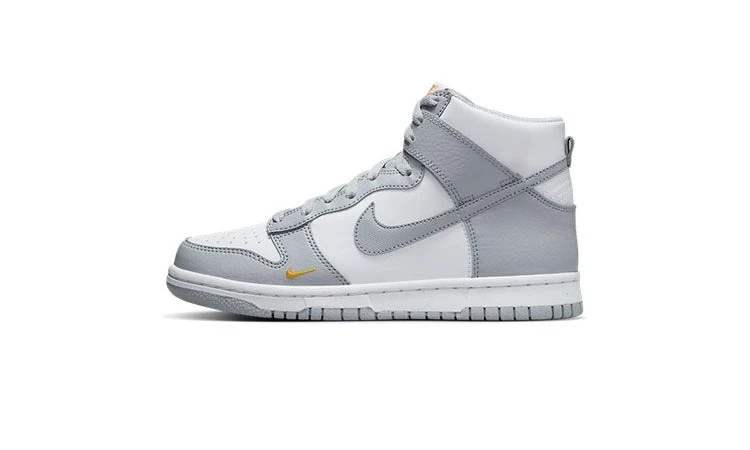 Dunk High Wolf Grey Mini Swoosh