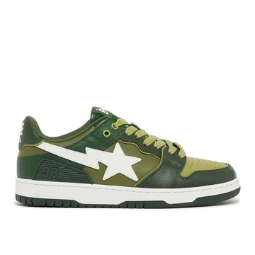 Bape SK8 Sta M2 Green Seite außen