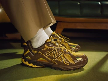 Aminé New Balance 610 Mooz on feet