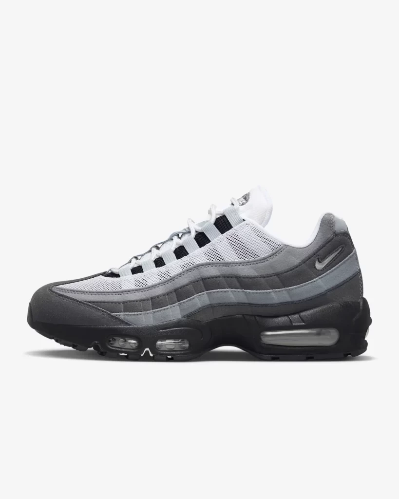 Nike air max 95 velvet trainers in grey best sale