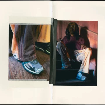 Song for the Mute x adidas Adistar Cushion Pack am Model