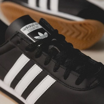 adidas Country OG Black Detail Zunge