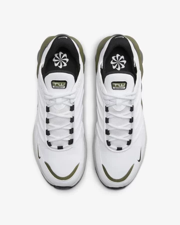 Nike Air Max TW White Olive von Oben