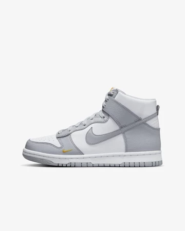 Dunk High Wolf Grey Mini Swoosh - Außen