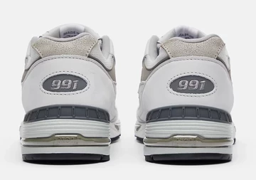 New Balance 991 Dawn Blue von hinten