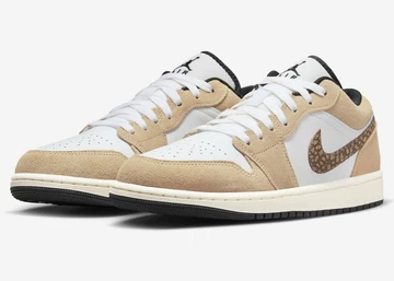 Jordan 1 Low Brown Elephant Paar