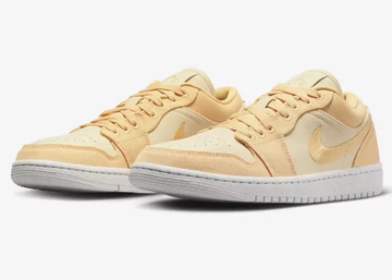 Jordan 1 Low Canvas Celestial Gold Paar