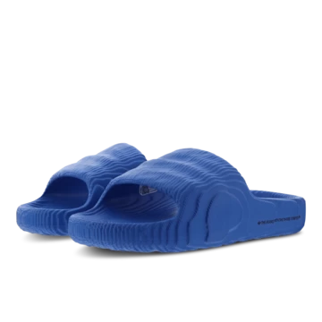 adidas adilette 22 Blue schräg