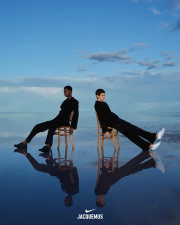 Jacquemus Air Force 1 Low Black Model