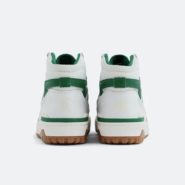 Aime Leon Dore New Balance 650R White Classic Pine von Hinten