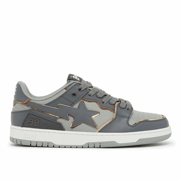 Bape SK8 Sta M2 Gray Außenseite