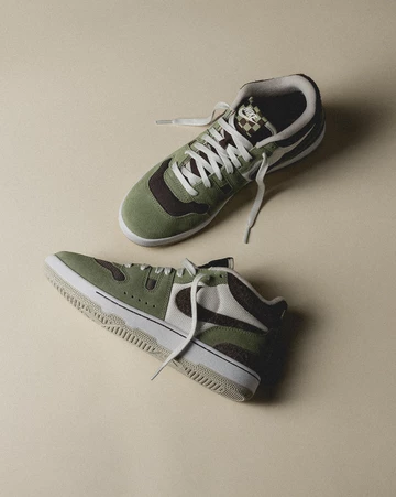 Nike Mac Attack Oil Green Lookbook von Oben
