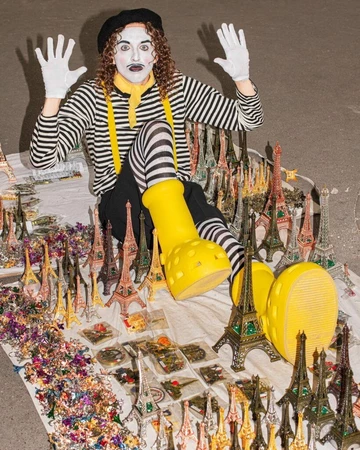 MSCHF Crocs Yellow Big Boot Lookbook 3