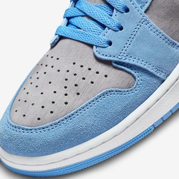 Jordan 1 Zoom CMFT 2 University Blue Detail Toebox