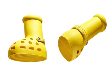 MSCHF Crocs Yellow Big Boot