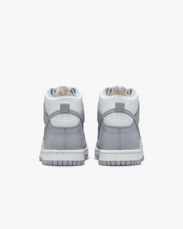 Dunk High Wolf Grey Mini Swoosh - Ferse