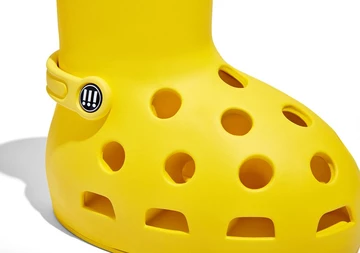 MSCHF Crocs Yellow Big Boot