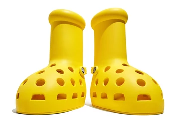 MSCHF Crocs Yellow Big Boot