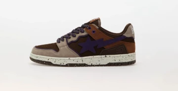 A Bathing Ape Bape Sk8 Sta 7 M2 Brown Außenseite